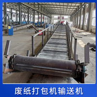 废纸打包机输送机